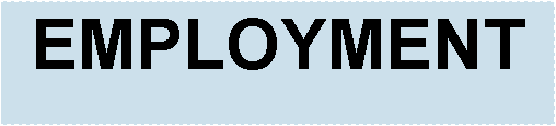 Text Box: EMPLOYMENT